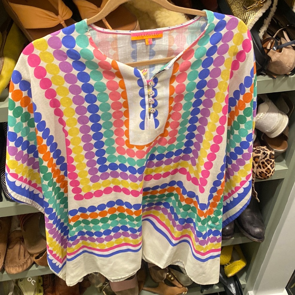 Multi colored Tunic. Never worn
